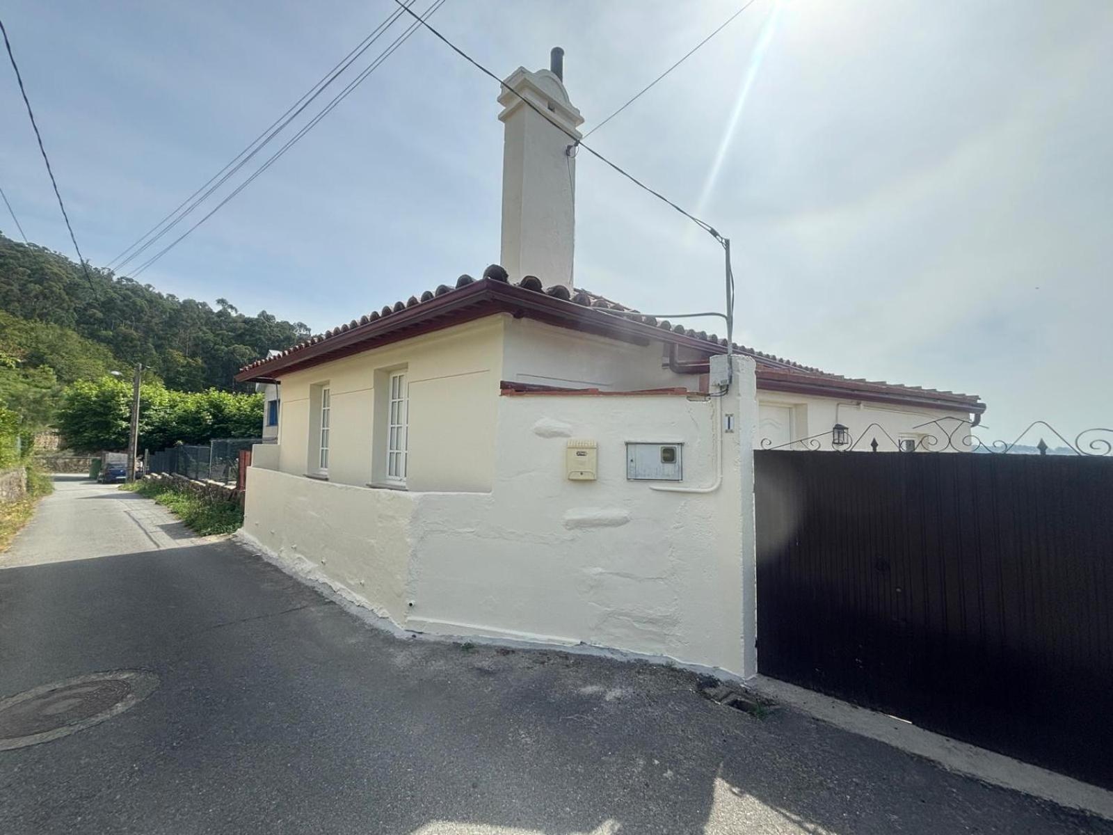 Villa A Barraca. Casa Con Jardin Y Vistas A La Ria Bueu Exterior foto